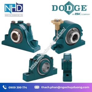 Tổng kho hàng sẵn Vòng bi con lăn côn gối đỡ DODGE Type C – Thiết kế gọn, chịu tải cao và lắp đặt linh hoạt