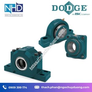 Tổng kho hàng sẵn Vòng bi tang trống gối đỡ DODGE S-2000 – Chịu tải cao, bù lệch trục, giãn nở dọc trục linh hoạt