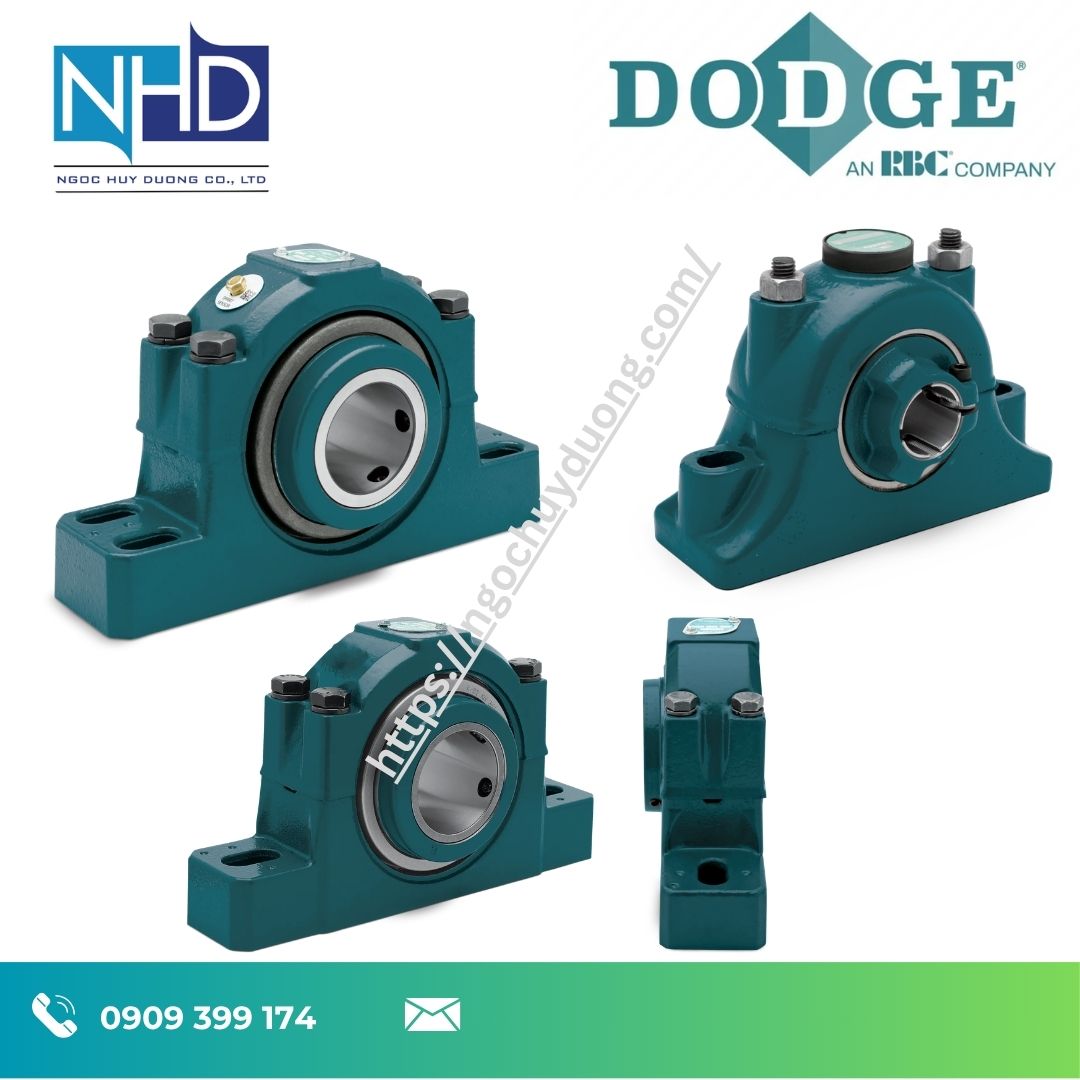 Vòng bi con lăn côn gối đỡ DODGE Double Interlock – Chịu tải cao, khóa trục kép Từ khóa chính