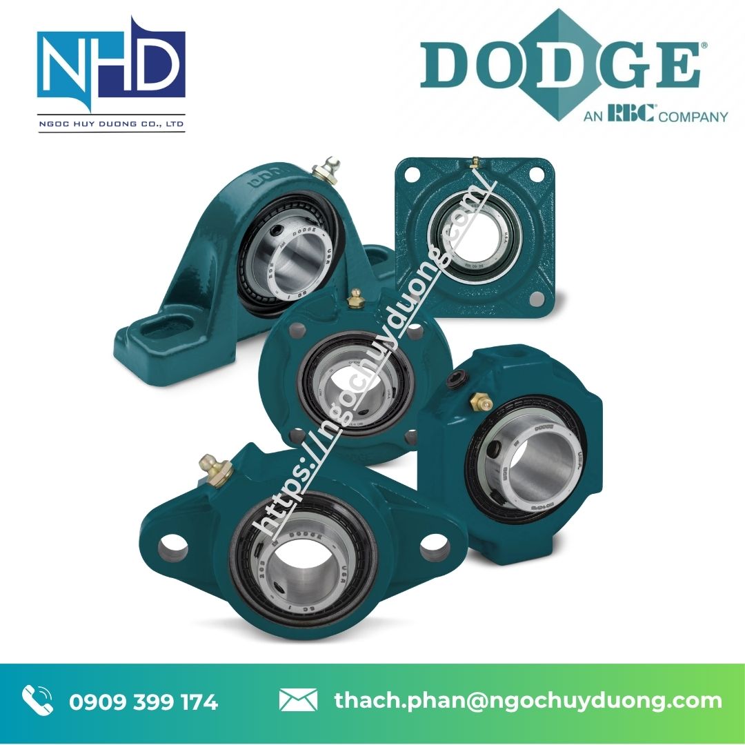 Vòng bi gối đỡ Dodge cố định trục chắc chắn - Chính hãng