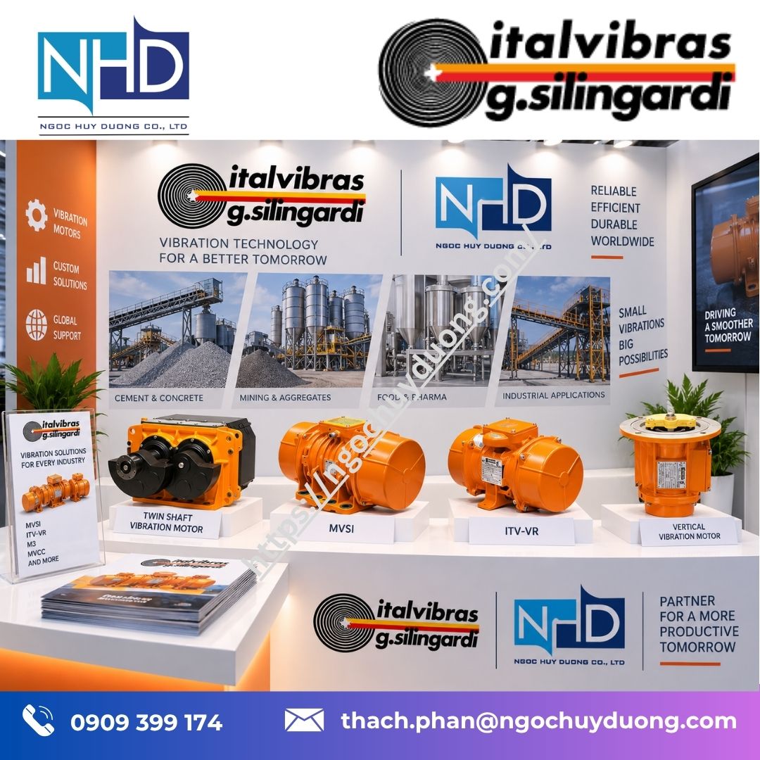 12 Mua Motor rung Italvibras Việt Nam động cơ trung ở đâu