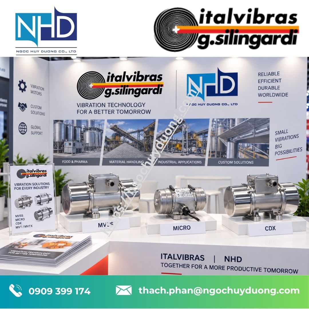 9 Nhà phân phối chính hãng mô tơ Italvibras ITV-VR2010