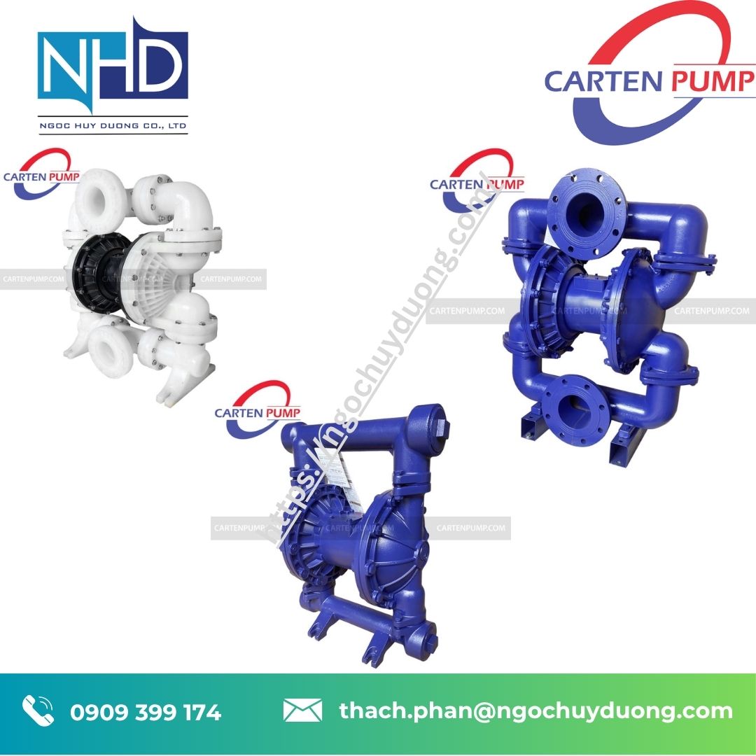 Bơm màng Carten Pump HLD3A – Chính hãng, giá tốt
