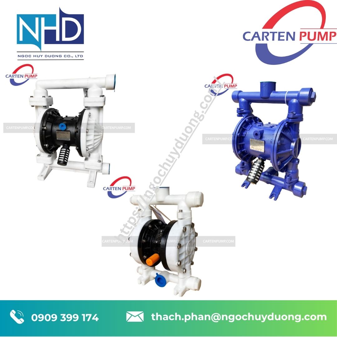 Bơm màng Carten Pump HLD40-PPFF – Chính hãng, giá tốt