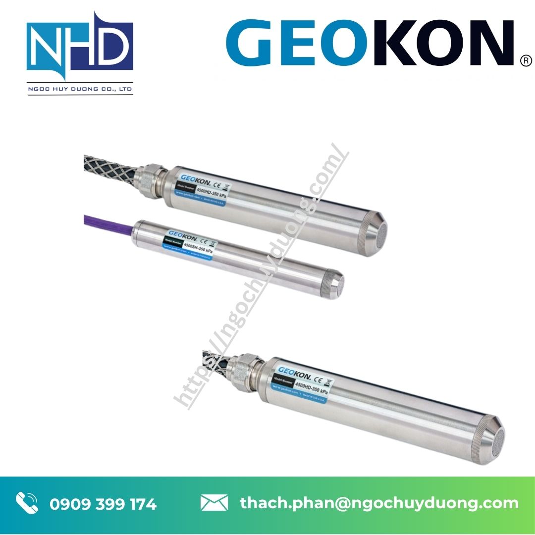 Cảm biến áp lực nước lỗ rỗng GEOKON 4500HD Hỗ trợ kỹ thuật
