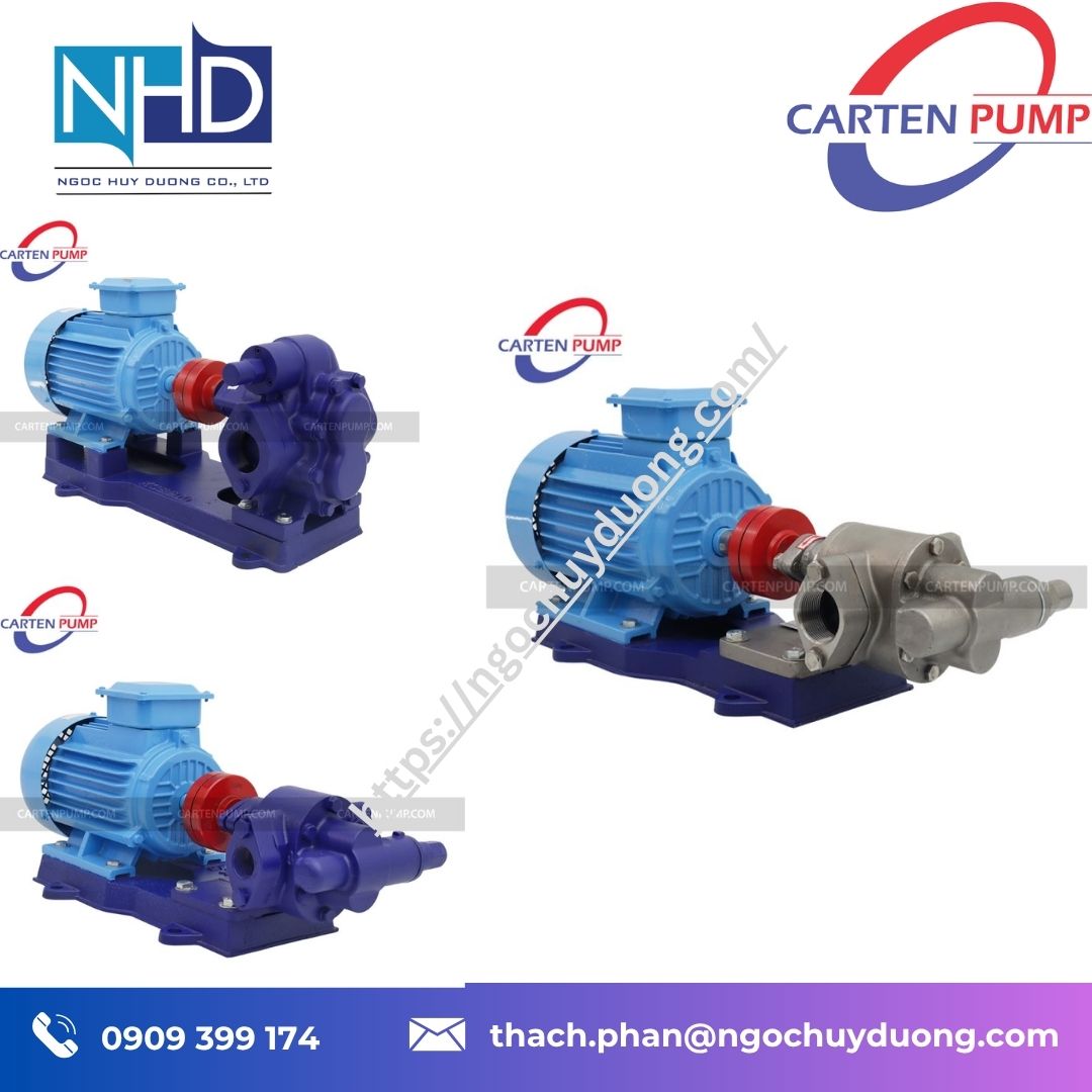 Đại lý giá tốt Bơm bánh răng ngoài Carten Pump HLG25-FC-PK hỗ trợ kỹ thuật