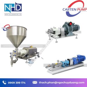 Đại lý giá tốt Bơm chất lỏng Cartenpump HSB-10 – Hàng chính hãng