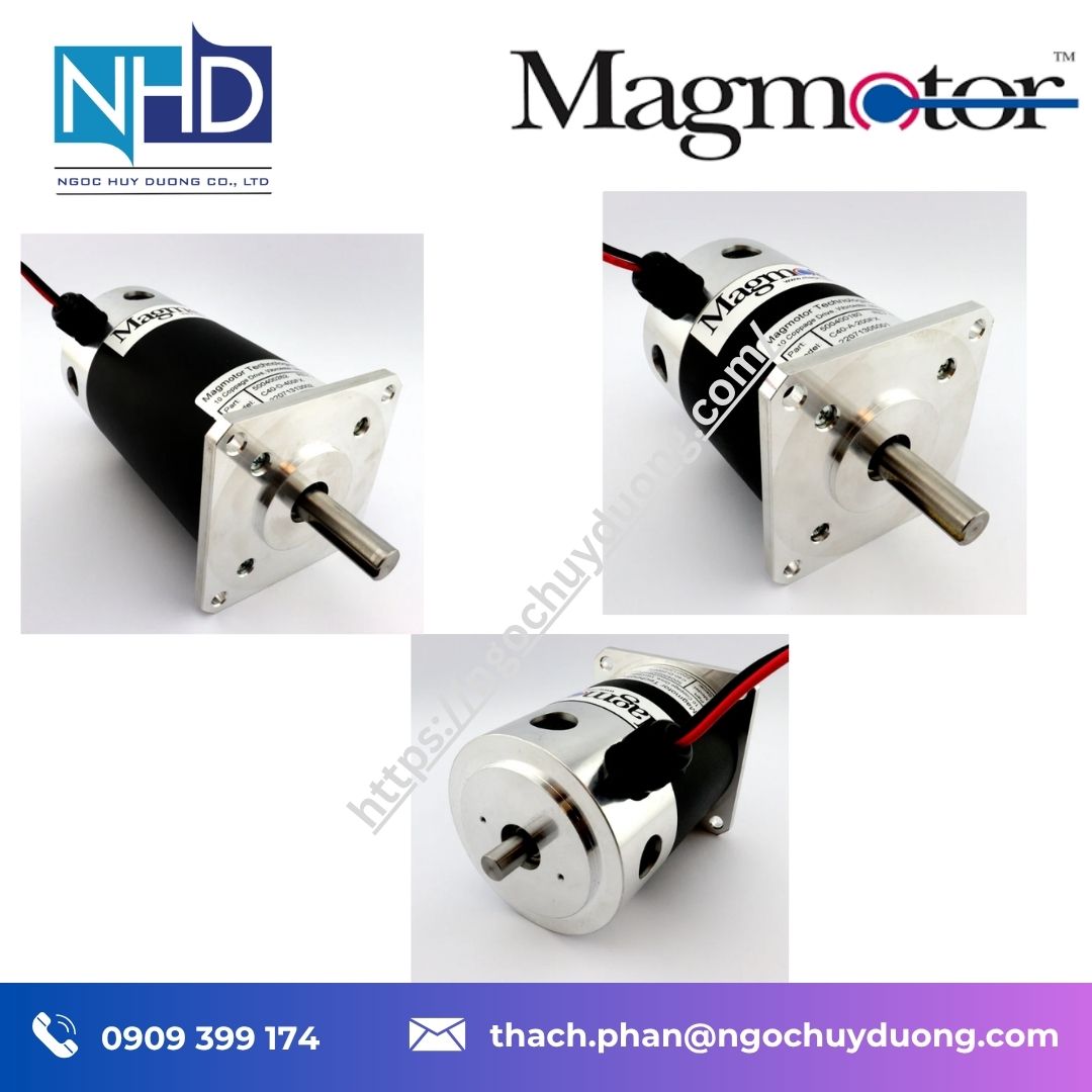 Đại lý giá tốt Động cơ DC chổi than Magmotor C40 – Hỗ trợ kỹ thuật