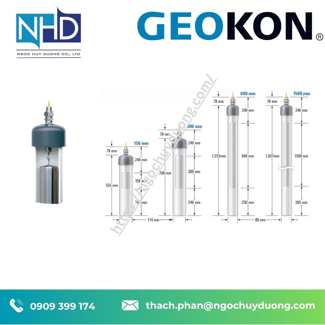 Đại lý giá tốt Thiết bị đo mực nước GEOKON 4675LV Chính hãng tại Việt Nam