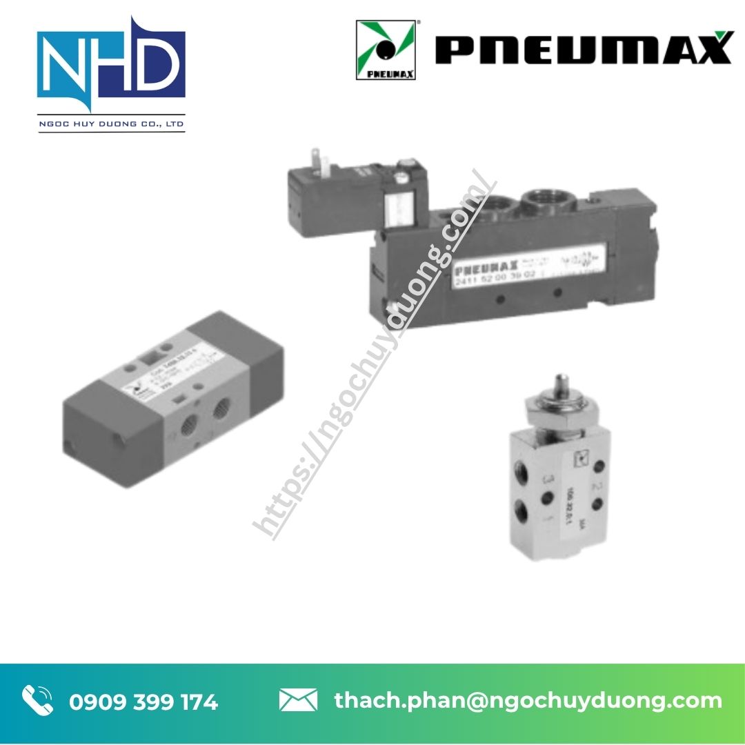 Đại lý giá tốt Van điện từ Pneumax 400 Series Báo giá nhanh tại Việt Nam