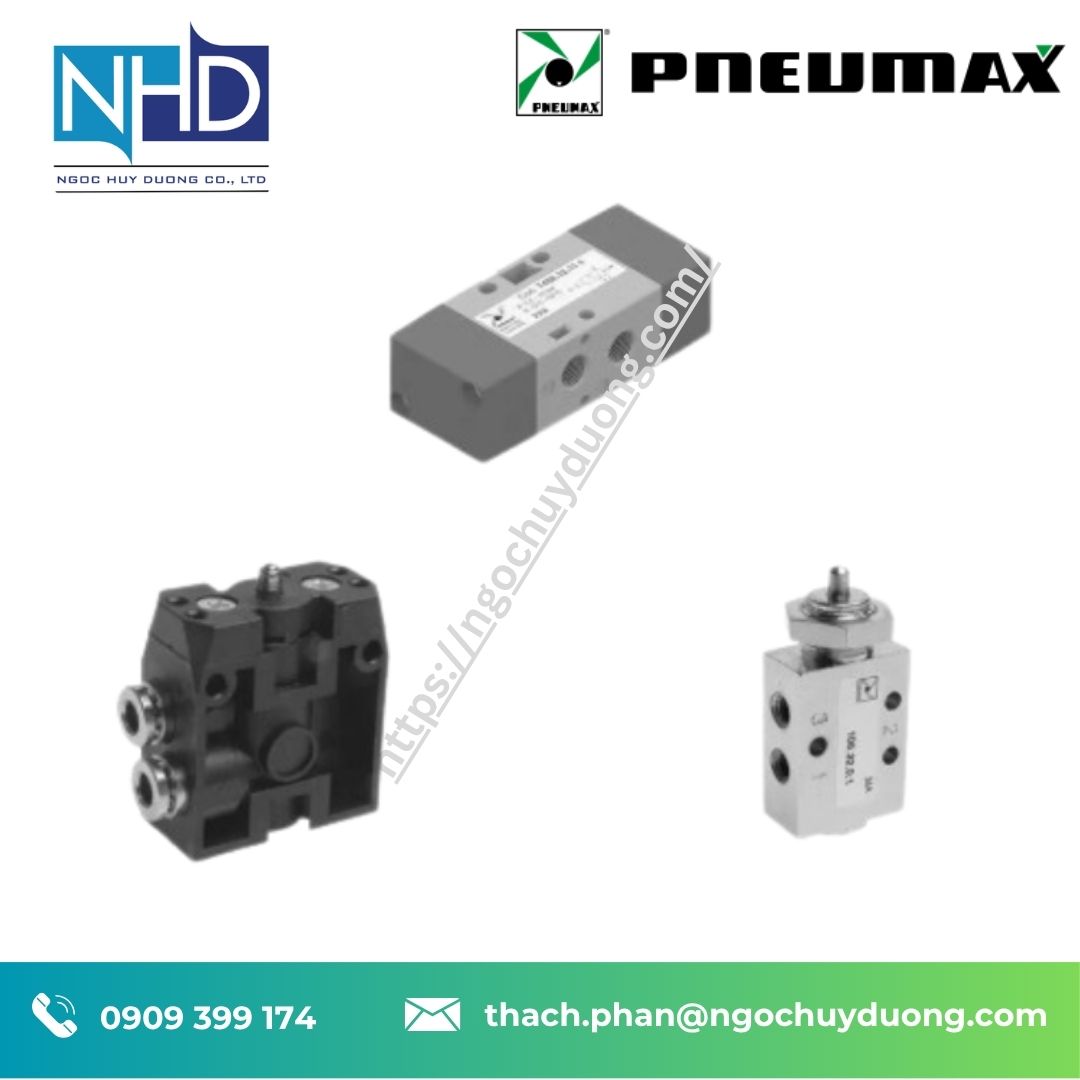 Đại lý giá tốt Van điện từ Pneumax Series 2400 Line-Flat-VDMA Hỗ trợ kỹ thuật