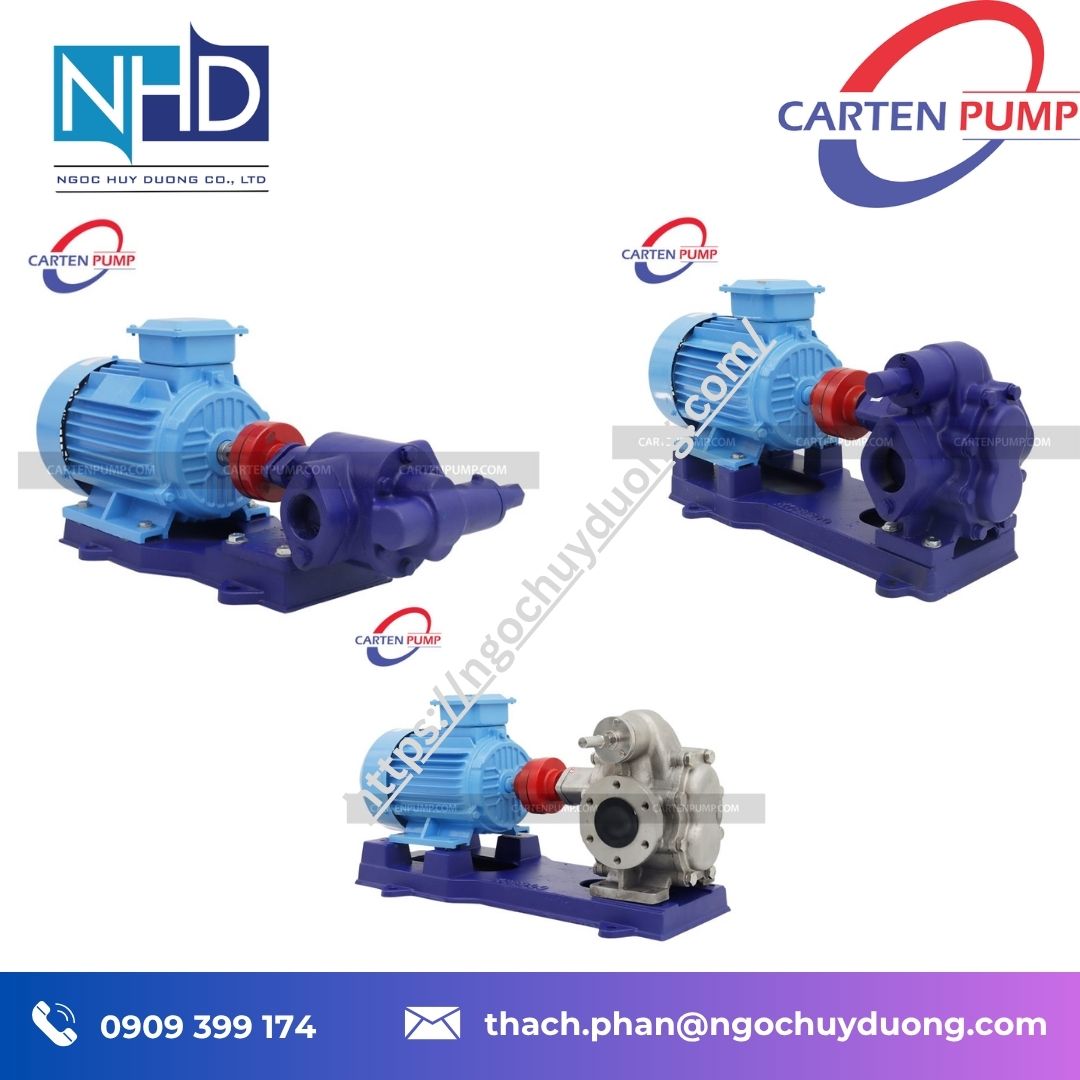 Tổng kho hàng sẵn Bơm bánh răng ngoài Carten Pump HLG90-FC-MC chính hãng, giá tốt