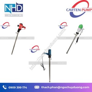 Tổng kho hàng sẵn Bơm thùng phuy Carten Pump HLBP-AL-60 chính hãng giao nhanh
