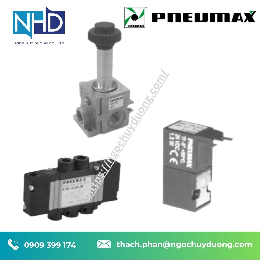 Tổng kho hàng sẵn Cuộn điện Pneumax M2 M21 MB Nhiều điện áp Hỗ trợ kỹ thuật