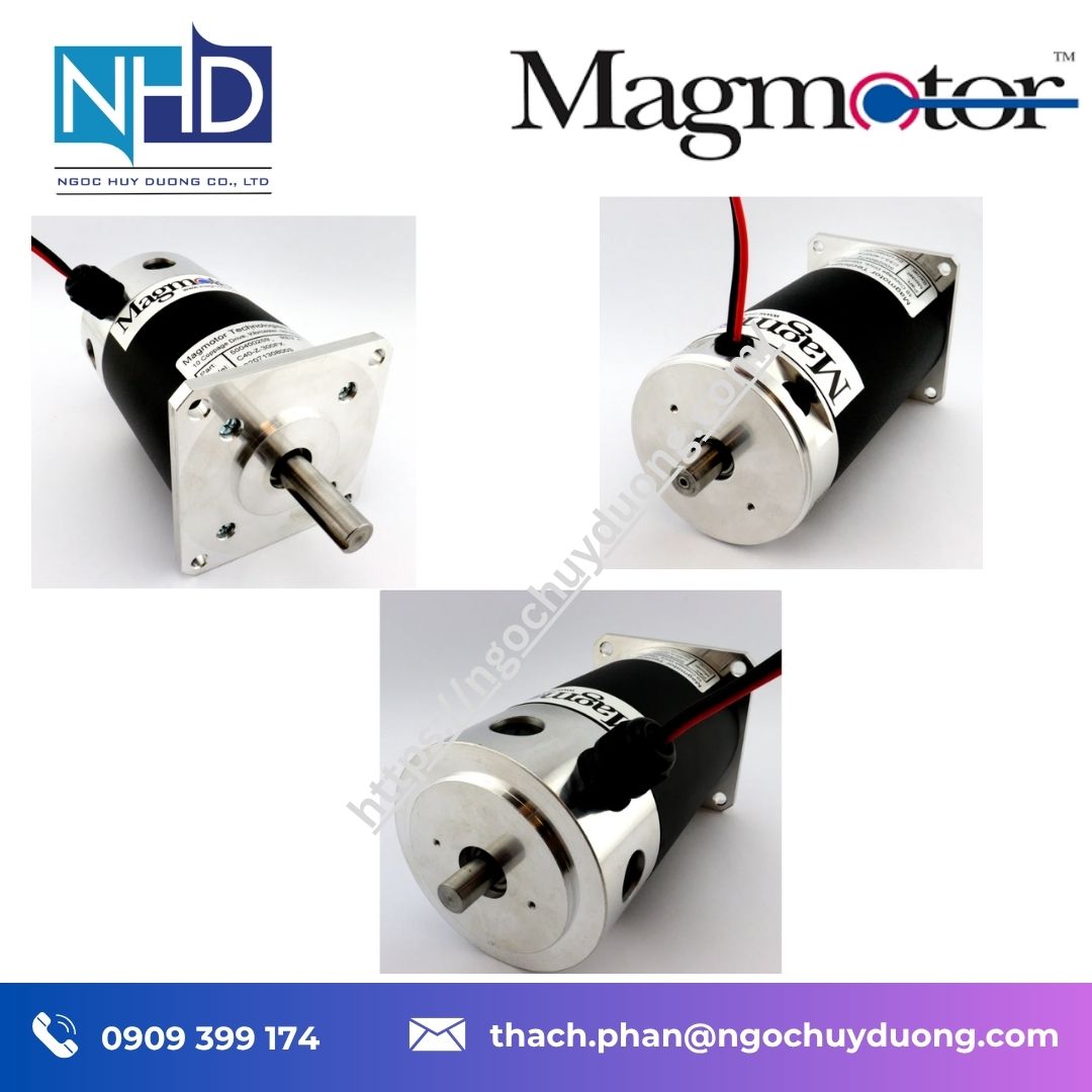 Tổng kho hàng sẵn Động cơ DC chổi than Magmotor C40 – Hỗ trợ kỹ thuật