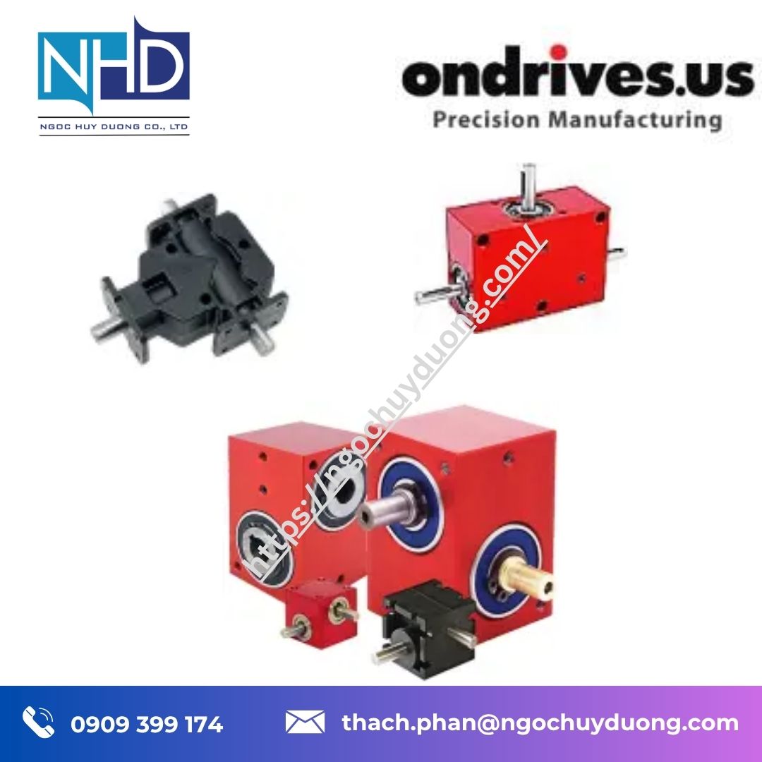 Tổng kho hàng sẵn Hộp số Ondrives.US – Hypoid và bánh răng côn góc vuông
