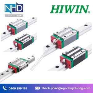 Tổng kho hàng sẵn Ray dẫn hướng tuyến tính HIWIN QH QE QW Giá tốt chính hãng