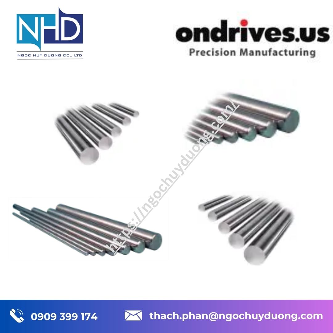 Tổng kho hàng sẵn Trục dẫn hướng tuyến tính Ondrives.US GSR2500-120 – Hàng sẵn
