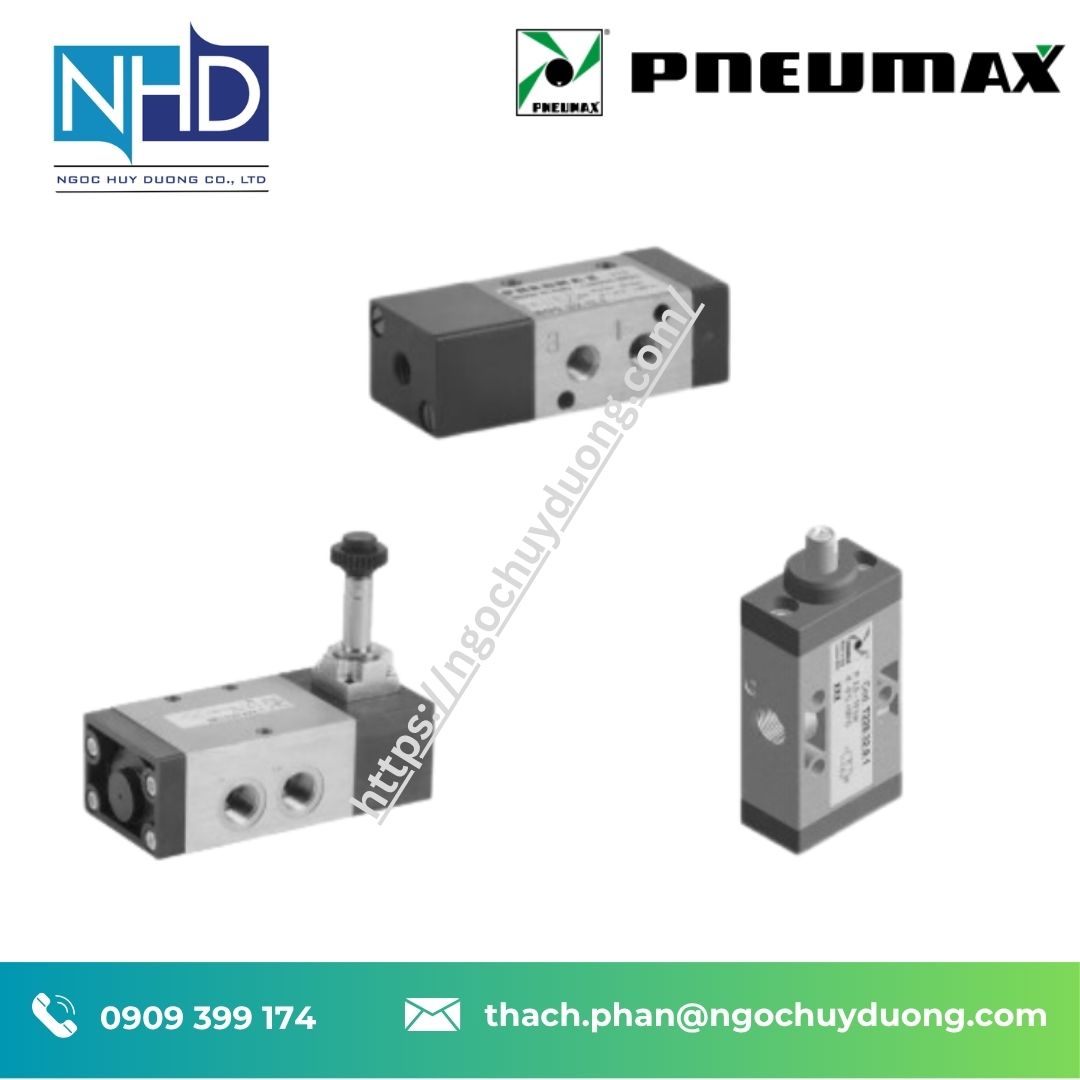 Tổng kho hàng sẵn Van điện từ Pneumax T400 Series Hỗ trợ kỹ thuật Việt Nam