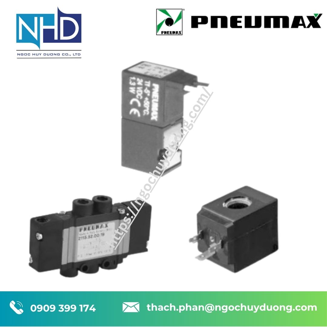 Van điện từ Pneumax 300 Series Hỗ trợ kỹ thuật Việt Nam