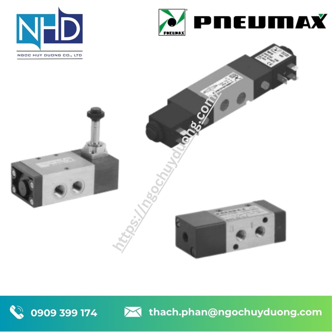 Van điện từ Pneumax 400 Series Báo giá nhanh tại Việt Nam