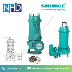 Bái giá bơm chìm nước thải SHIMGE 50WQ1.5QG