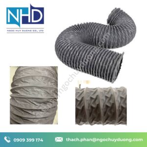 Báo giá ống gió mềm Tarpaulin DN200