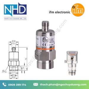 Báo giá thiết bị cảm biến áp suất IFM PA3027