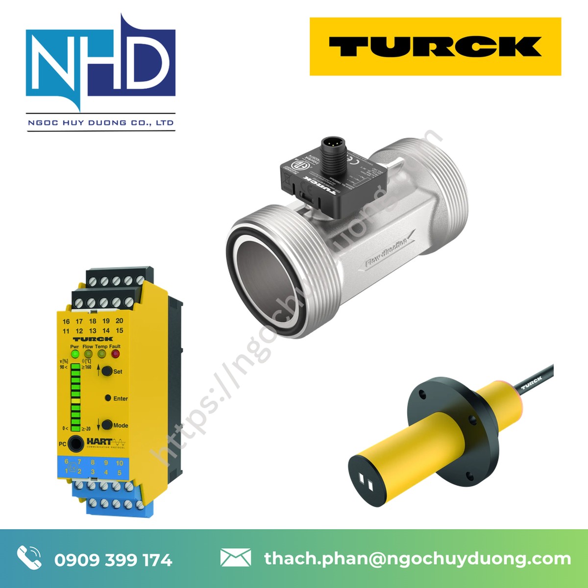 Cảm biến lưu lượng TURCK FCI-D03A4-NA-H1141-M16 – Chính hãng