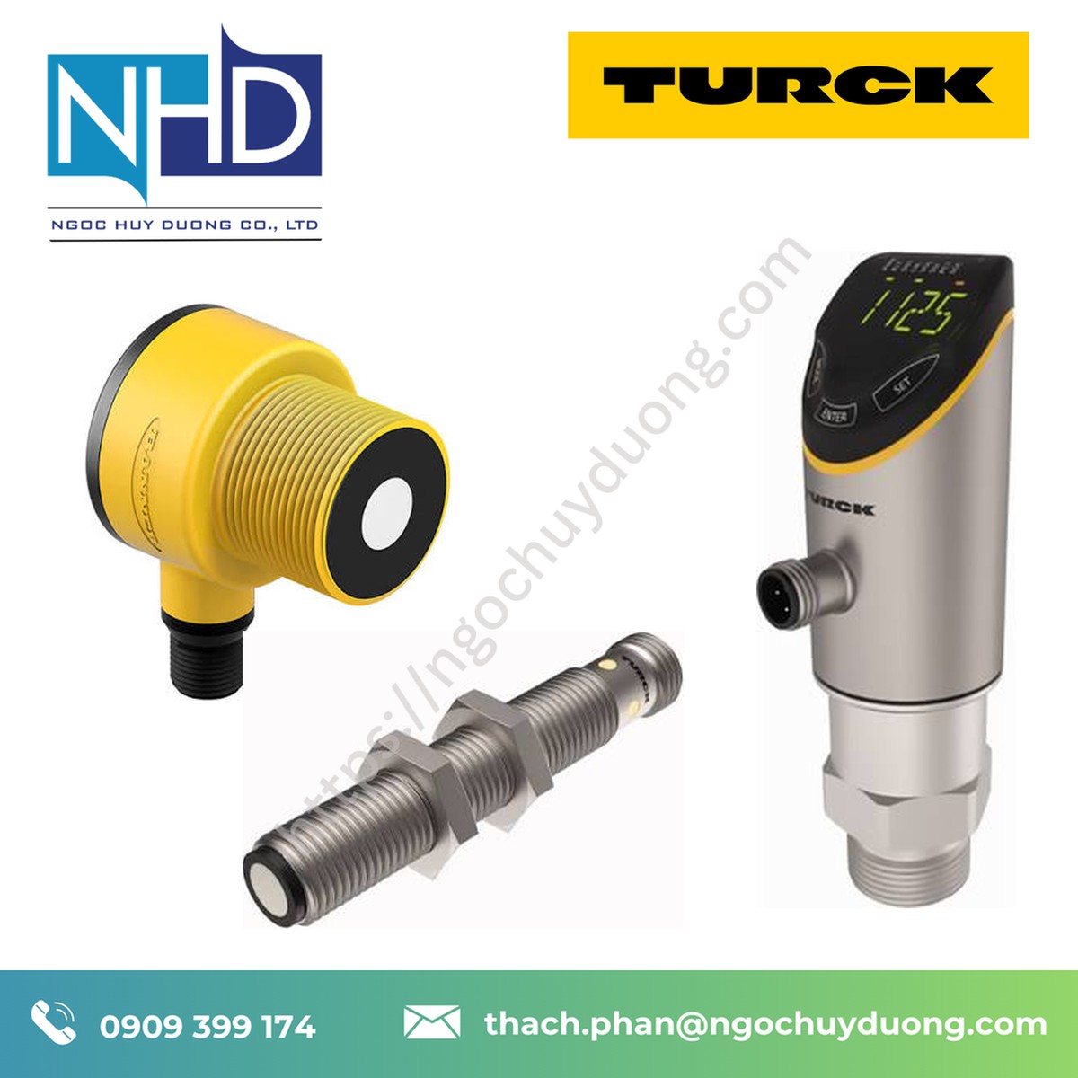 Cảm biến siêu âm TURCK RU50-S18 Giá tốt chính hãng