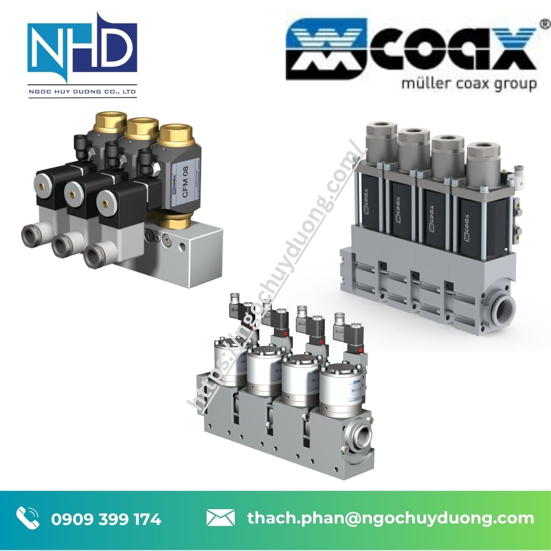 Cụm van phân phối CO-AX – Giải pháp điều khiển dòng lưu chất áp suất cao