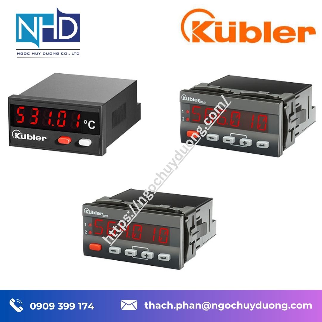 Đại lý giá tốt Bộ điều khiển quá trình Kübler chính hãng, giá tốt