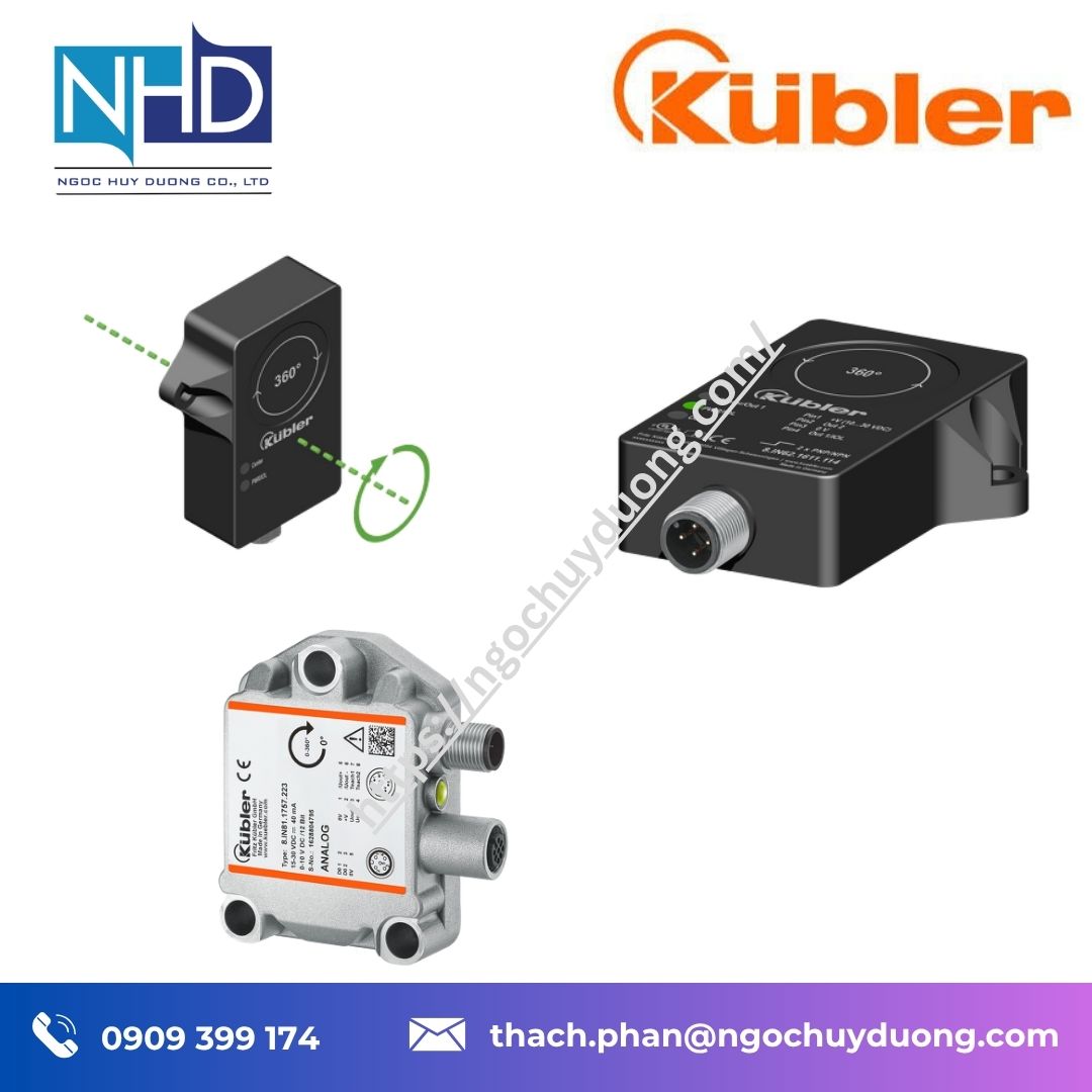 Đại lý giá tốt Cảm biến góc nghiêng Kübler IN81 IN88 chính hãng, giá tốt