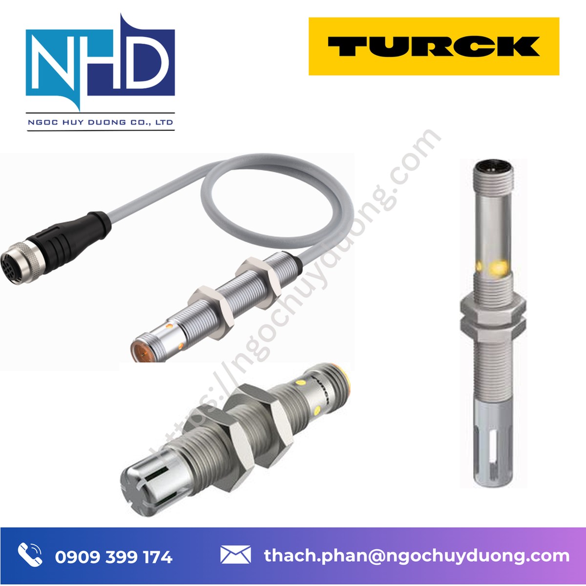 Đại lý giá tốt Cảm biến nhiệt độ độ ẩm TURCK CMTH-M12 Giá tốt