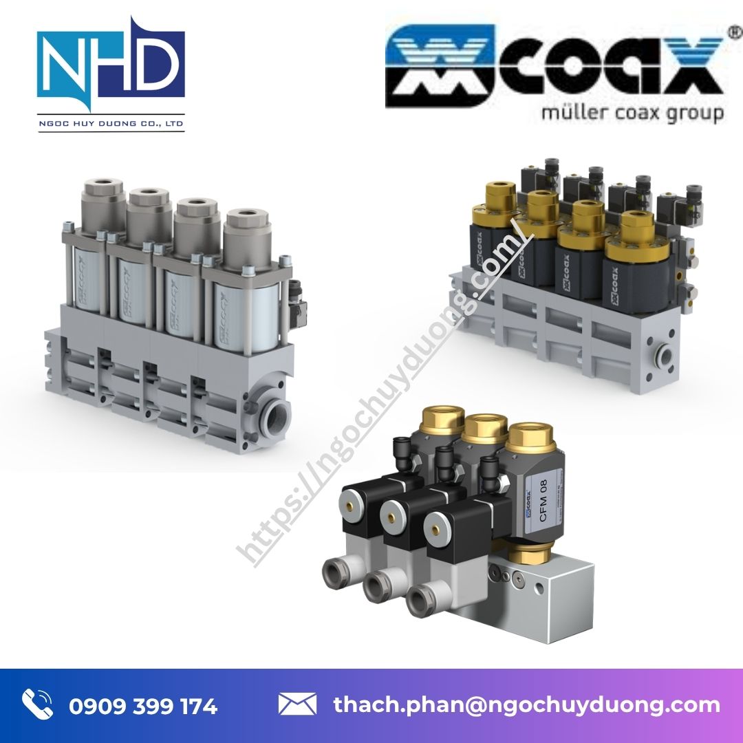 Đại lý giá tốt Cụm van phân phối CO-AX – Giải pháp điều khiển dòng lưu chất áp suất cao