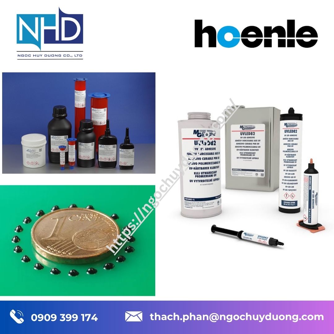 Đại lý giá tốt Keo đóng rắn UV Hoenle báo giá nhanh, hàng sẵn