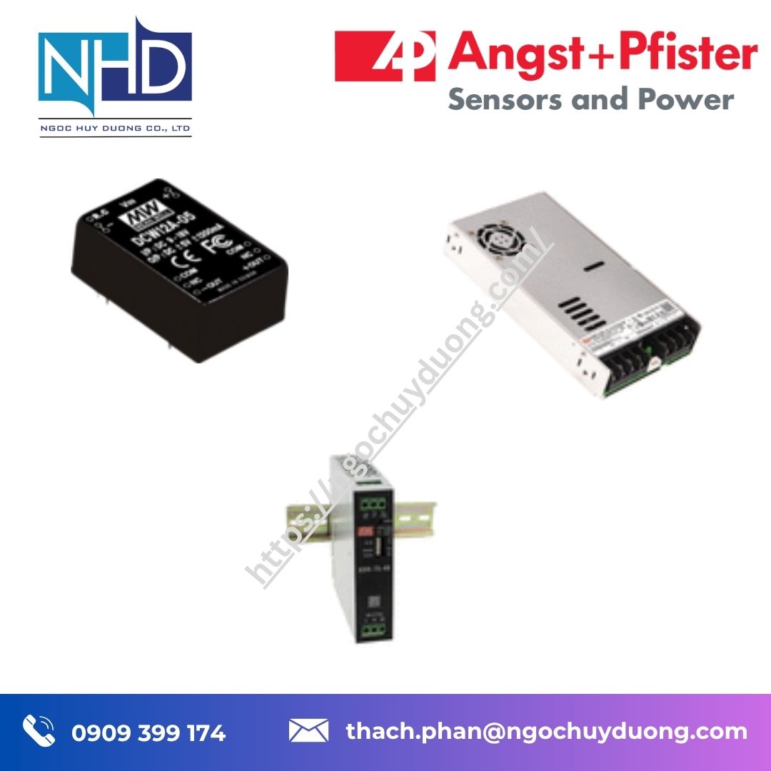 Đại lý giá tốt Nguồn ACDC và DCDC Angst+Pfister – Chính hãng