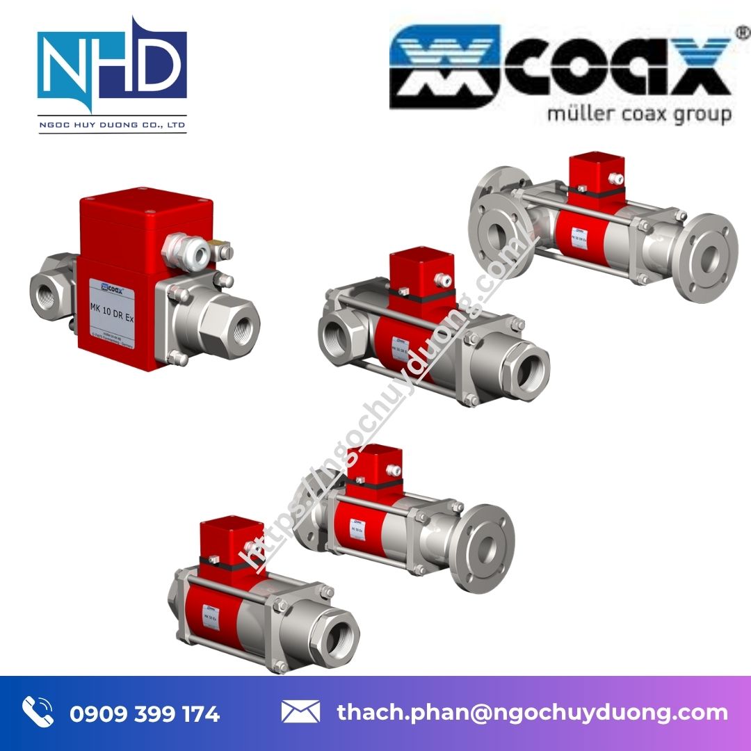 Đại lý giá tốt Van COAX DR Ex chính hãng – An toàn, hỗ trợ kỹ thuật