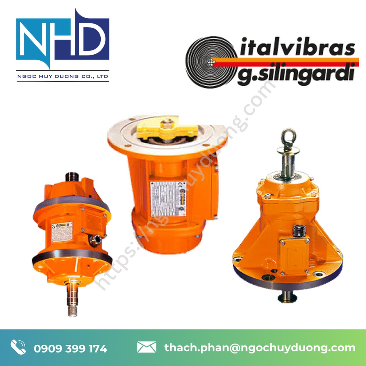 Động cơ rung Italvibras MVB 1510-15-E-FLC – Giá tốt