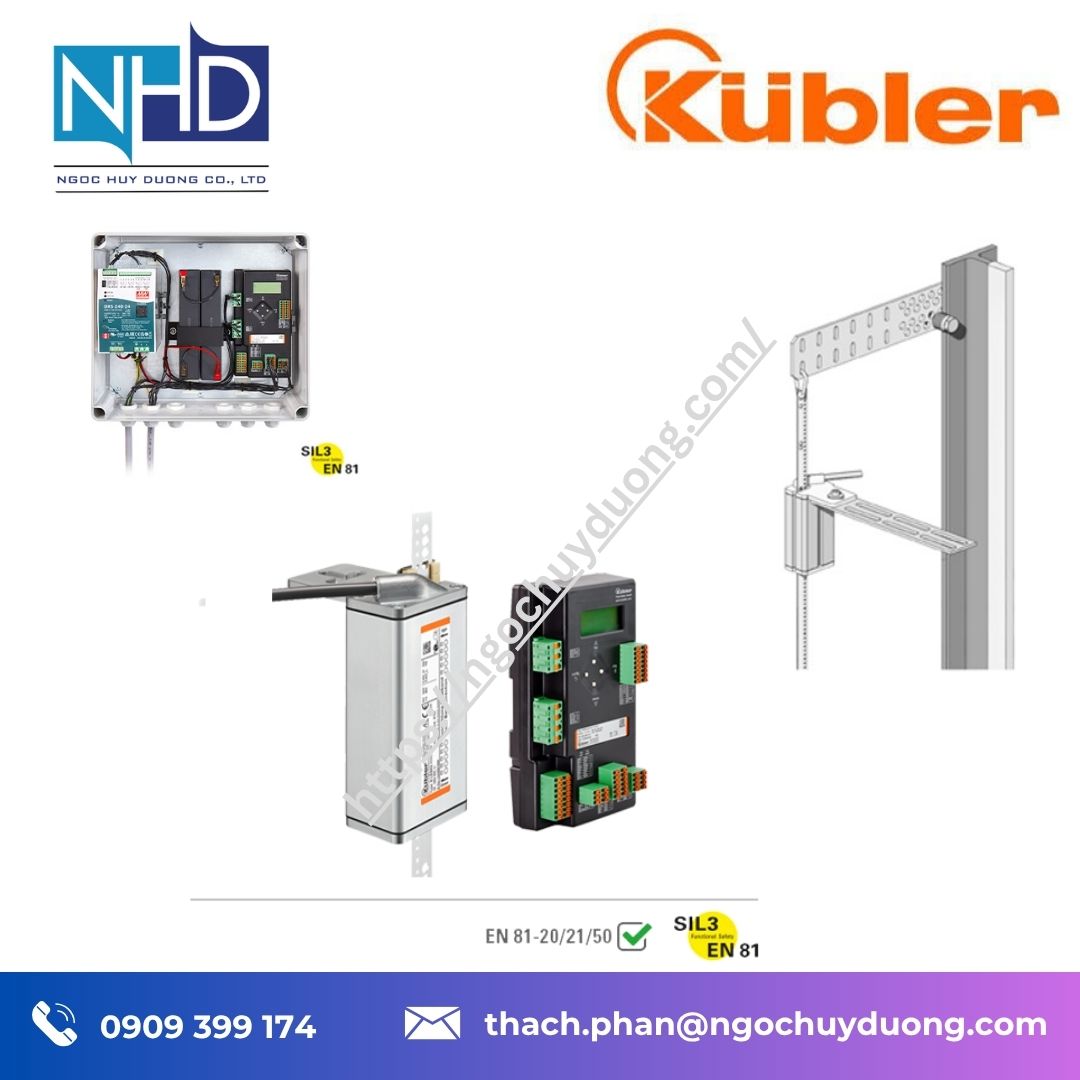 Tổng kho hàng sẵn Hệ thống đo vị trí giếng thang Kübler – Hỗ trợ kỹ thuật