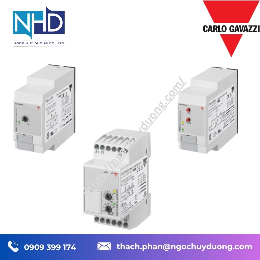 Tổng kho hàng sẵn Rơ le thời gian Carlo Gavazzi – Hỗ trợ kỹ thuật