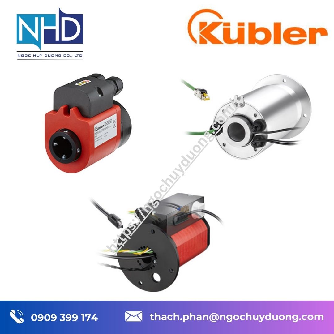 Tổng kho hàng sẵn Vòng tiếp điện Kübler – Truyền nguồn, tín hiệu, dữ liệu